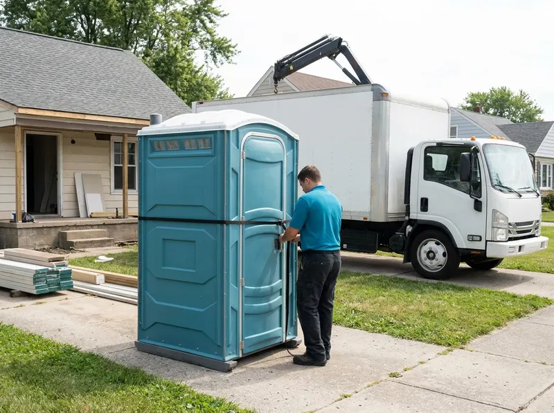 High-Rise & Crane-Lift Portable Toilets in Beech Grove, IN