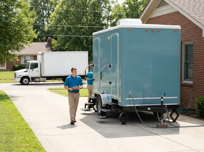 Luxury Restroom Trailers in Beech Grove, IN